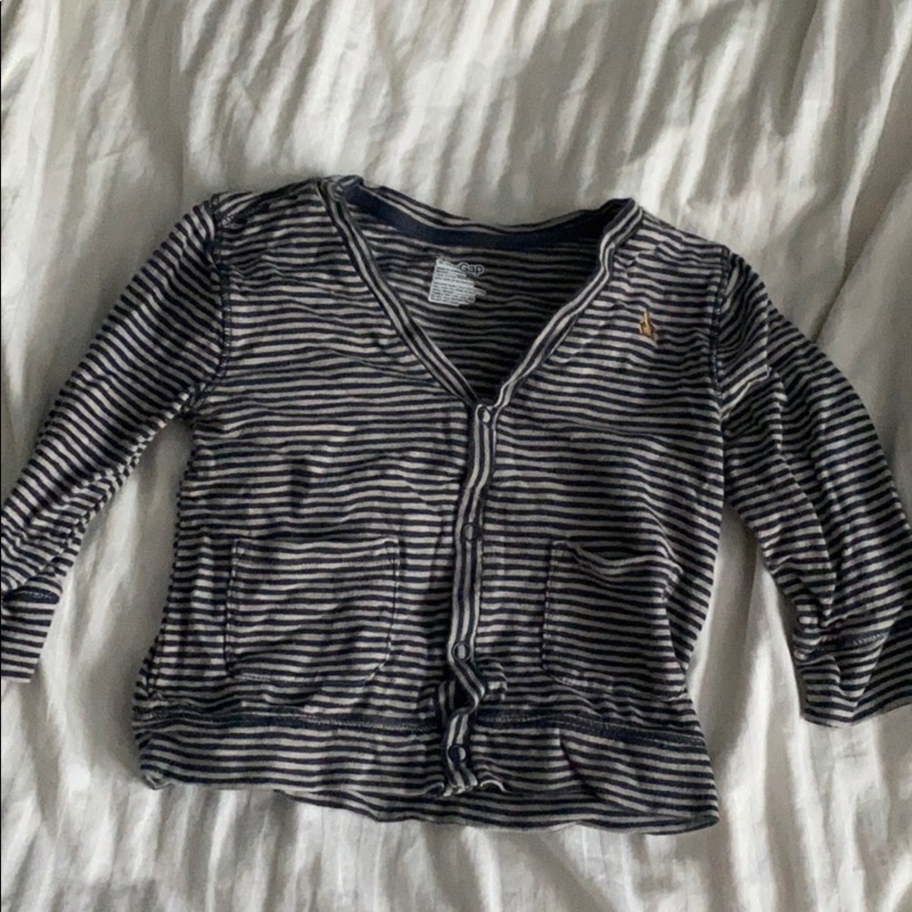 Baby striped cardigan